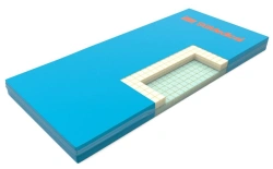 Medical anti-decubitus orthopaedic mattress according to TU 32.50.50-007-09922741-2019 Model MP - 23. Product size: length from