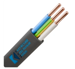 Cables not spreading combustion in group laying and not emitting corrosive gaseous products in case of combustion