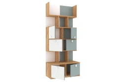 Art Nouveau type 1 LD.520190.000 SP Shelving unit 900 cabinet (Oak gold )