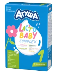 Adapted dry milk formula enriched with probiotic microorganisms, 350 g