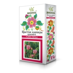 Flowers of red clover