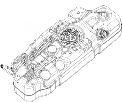 Fuel tank Gazelle next truck 1 Benzin A21R23-1101006-10