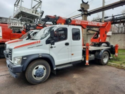 Self-propelled boom lift PSS-131.18E (C42A43) 71-TV on SADKO-Next chassis