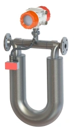 Coriolis flowmeter KTM RuMASS Light integral version for high pressures