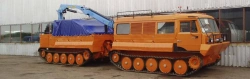Tracked snowmobiler TTM 4902GM