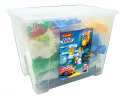Constructor Bauer "Aircraft" (in container 70 l, 8 instructions, thematic stickers)