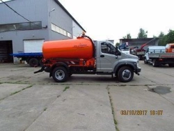 Vacuum truck 46830T-G on chassis GAZ S41RB3
