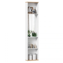 Urban LD.528080.000 Shelf with mirror (White/Oak Gold )