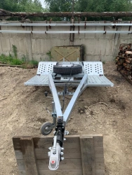 Single axle trailer, model: trailer AR-1MR