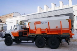 Mixing unit RS-50x14U (on the basis of chassis Ural-4320-1951-60)
