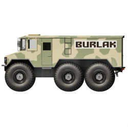 Snowmobile "Burlak" special purpose snowmobile for the Ministry of Defence. Model 02.013