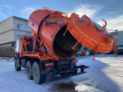 Tanker truck for oil and oil condensate collection AKN/AKNS on MAZ chassis (6312?3, 6312?5, 6312?9, 631226, 631228, 6501?5, 6501