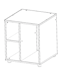 Modular wall, module SMD.03