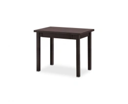 Straight wooden kitchen table