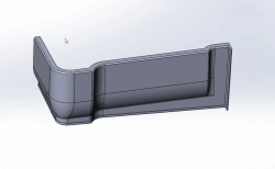5299-401-5102046 Rear right rear catwalk moulding