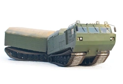 Two-link crawler snowmobile transporter DT-30P-1