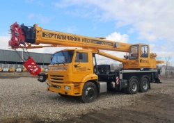 Truck crane ??-55713-1?-1 and its modifications (using cab ??-55713.52.100-6 and its modifications) (special, av
