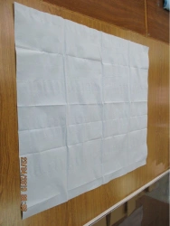 Medical moisture-proof single-use sheet included in the Set of obstetric linen for women in labour made of non-woven fabrics