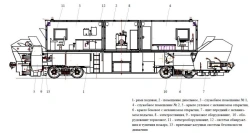 Double-track snowplough, plough modernised SDP-M3 project 1087-000-00