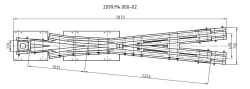 CRESTOVINA of P50 type of mark 2/9 (project 2099.M4.000-02)