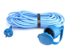Frost-proof extension cord in a cove "PowerCube" 10A, 1p b/c, 30m, IP54