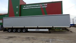 Four-axle tilt semitrailer PD-41U with axle unit BPW HSFALM 9010-15 V36 61.68.361.147QS