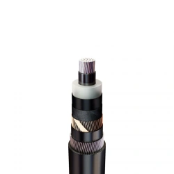 Power cable A2X... aluminium with SPE insulation, single-core, in wire armour, PE sheathing