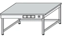 Electrified laboratory assistant's table SL-11