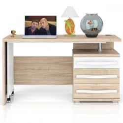 Marta LD.636.280.000 Right table (White/Desira Ash )