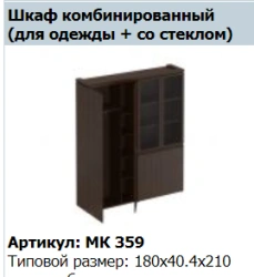 "MARK" Cupboard top article MK 674