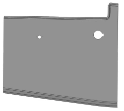 5299-405-5402508-57/LG Right rear exterior panel right LPG