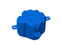 Polyethylene buoyancy module for construction of floating objects (500mm x 500mm x 400mm (LxWxH)) (SFII 400)