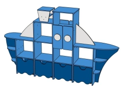 Shelving unit "Morehodok" / SZh90