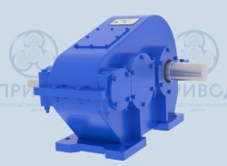 Cylindrical horizontal two-stage gearbox GD