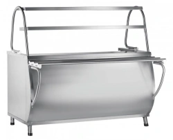Electric counter-marmite for first courses PMES-70M-01