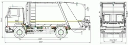 Heavy-duty rubbish truck MST Z20.01