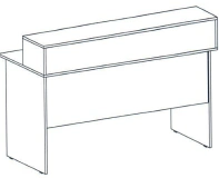 Table with superstructure (Trade mark Alliance-S)