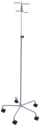 ????-05.? Tripod for prolonged infusion on five legs telescopic, with wheels