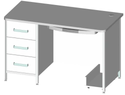 Laboratory doctor's table SM-1K "Labromed-3" from laboratory tables "LABROMED-3" according to TU 9452-010-13305037-2008