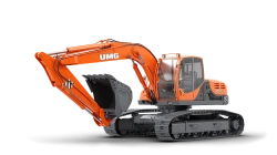 Single-bucket crawler excavator E220S with YaMZ 53429 engine