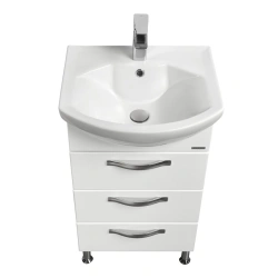 Cabinet under sink Aquaton Aria 50 H white 1A140201AA0101.A140.2.01A.A01.0