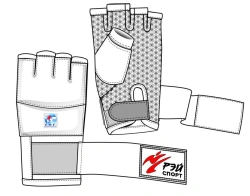 Gloves for Kyokushin karate (KWU), art.B2704IS