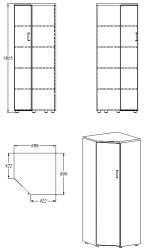 Wardrobe (series 432.183)