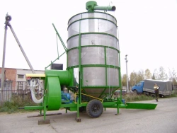Mobile grain dryer "Gulliver-12"