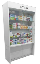 Pharmacy cabinet cabinet cabinet narrow "900", mark "SPEKTR LLC".