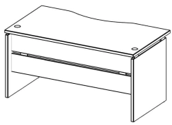Ergonomic desk 8033 Series "Galant"