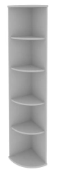 Corner shelving unit, article no. SH-02