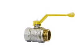 Brass ball valve LD Pride 47.40.B-H.R.GAS