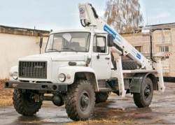 AGP-14T autohydro lift GAZ-33088 14M 200/250KG 8.4M