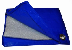 Tarpaulin insulated tarpaulin tents (with/without eyelets)